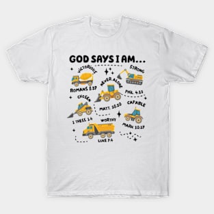 God Says I am.. Christian - Jesus Natural, Jesus Christ T-Shirt